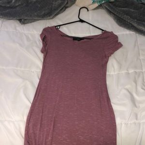striped mini dress. Fits true to size
